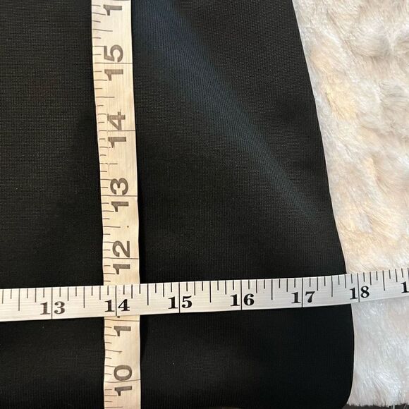 Rag & Bone Womens Black Scoop Neck Long Sleeve Flare Hem Sheath Dress Size 8 - Picture 7 of 8